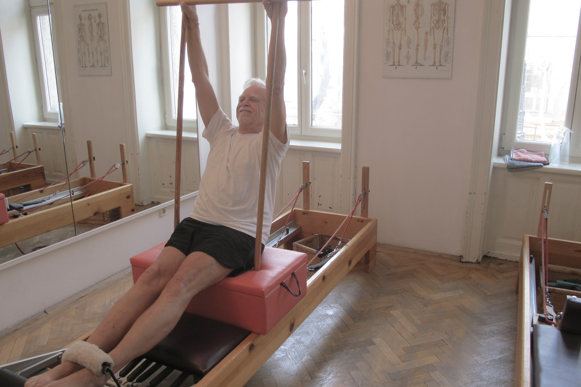 pilates reformer short box serie Rückenprobleme Bauchmuskeln stärken